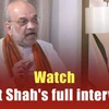 Amit Shah on PoK, NDA seat, Mamta, Arvind Kejriwal