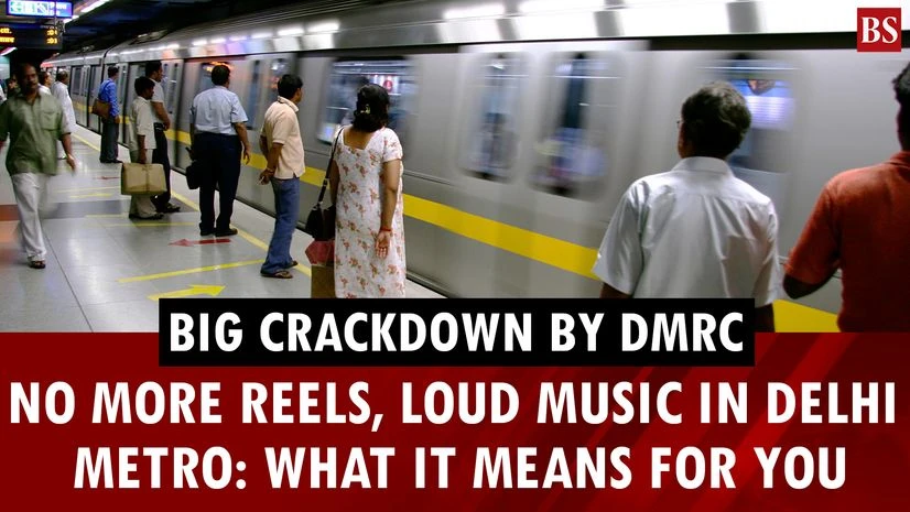 Big crackdown by DMRC: No more reels, loud music in Delhi Metro: What ...
