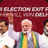 Delhi Assembly election exit polls out: Who will win? | AAP | BJP | CONGRESS