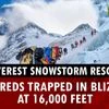 Everest snowstorm rescue: Hundreds trapped in blizzard at 16,000 feet