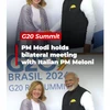 G20 Summit: PM Modi holds bilateral meeting with Italian PM Meloni in Brazil
