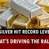 Gold surges to six-week high, silver hits record level on US rate cut expectations