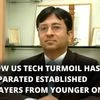 How US tech turmoil has separated established players from younger ones