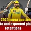 IPL 2025 mega auction: Key info & expected player retentions; know full list here!
