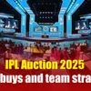 IPL Auction 2025: Major buys and team strategies