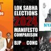 Lok Sabha Polls: BJP's Sankalp Patra Vs Congress' Nyay Patra | Key comparisons