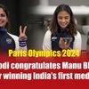 Paris Olympics 2024: PM Modi congratulates Manu Bhaker for winning India’s first medal