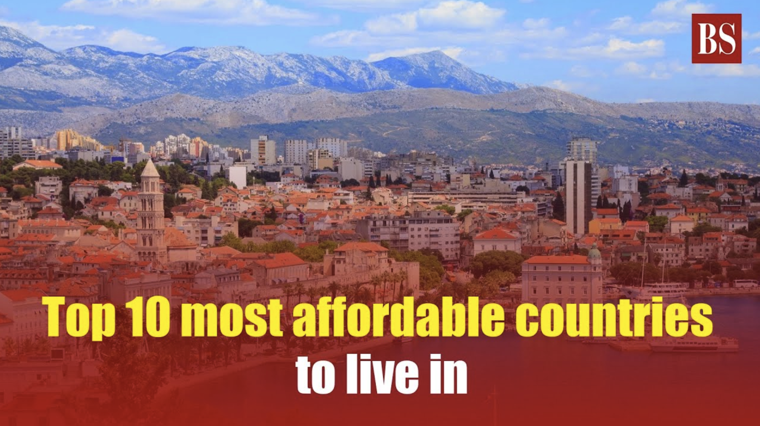 Top 10 most affordable countries to live in