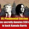 US Presidential Election: Bill Gates secretly donates $50 million to back Kamala Harris