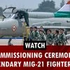 Watch: Decommissioning ceremony of legendary MiG-21 fighter jets | Indian Air Force | Defence news