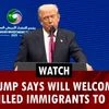 Watch: Trump says will welcome skilled immigrants to US, willing to take ‘heat’ for it