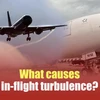What causes in-flight turbulence?