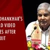 Will retire in 2027: Jagdeep Dhankhar's 10-day-old video in focus after sudden exit