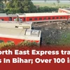 North East Express train derails In Bihar; Over 100 injured