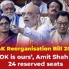 J&K Reorganisation Bill 2023: 'POK is ours', Amit Shah on 24 reserved seats