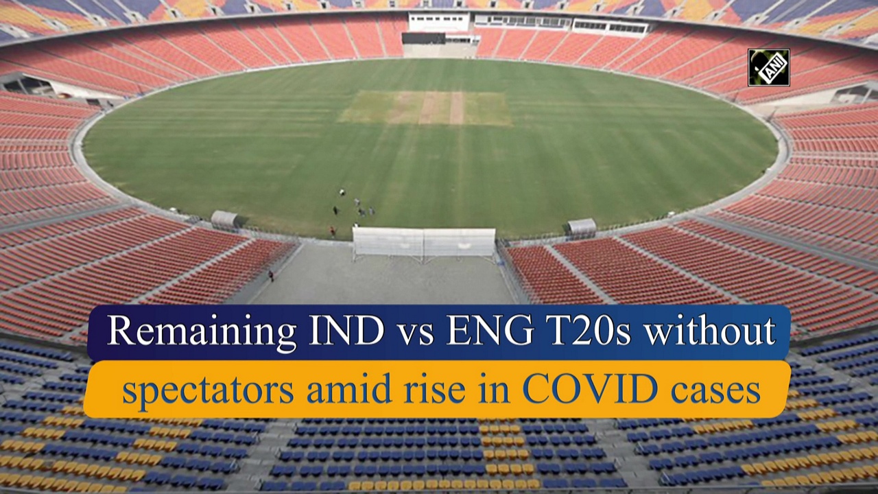 Remaining IND vs ENG T20s without spectators amid rise in COVID cases