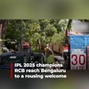 Watch: IPL 2025 champions RCB reach Bengaluru to a rousing welcome