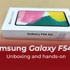 Samsung Galaxy F54 5G: Unboxing and hands-on | India-centric midrange phone