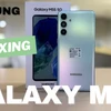 SAMSUNG Galaxy M55 | Unboxing and Hands-on | Light Green colour variant