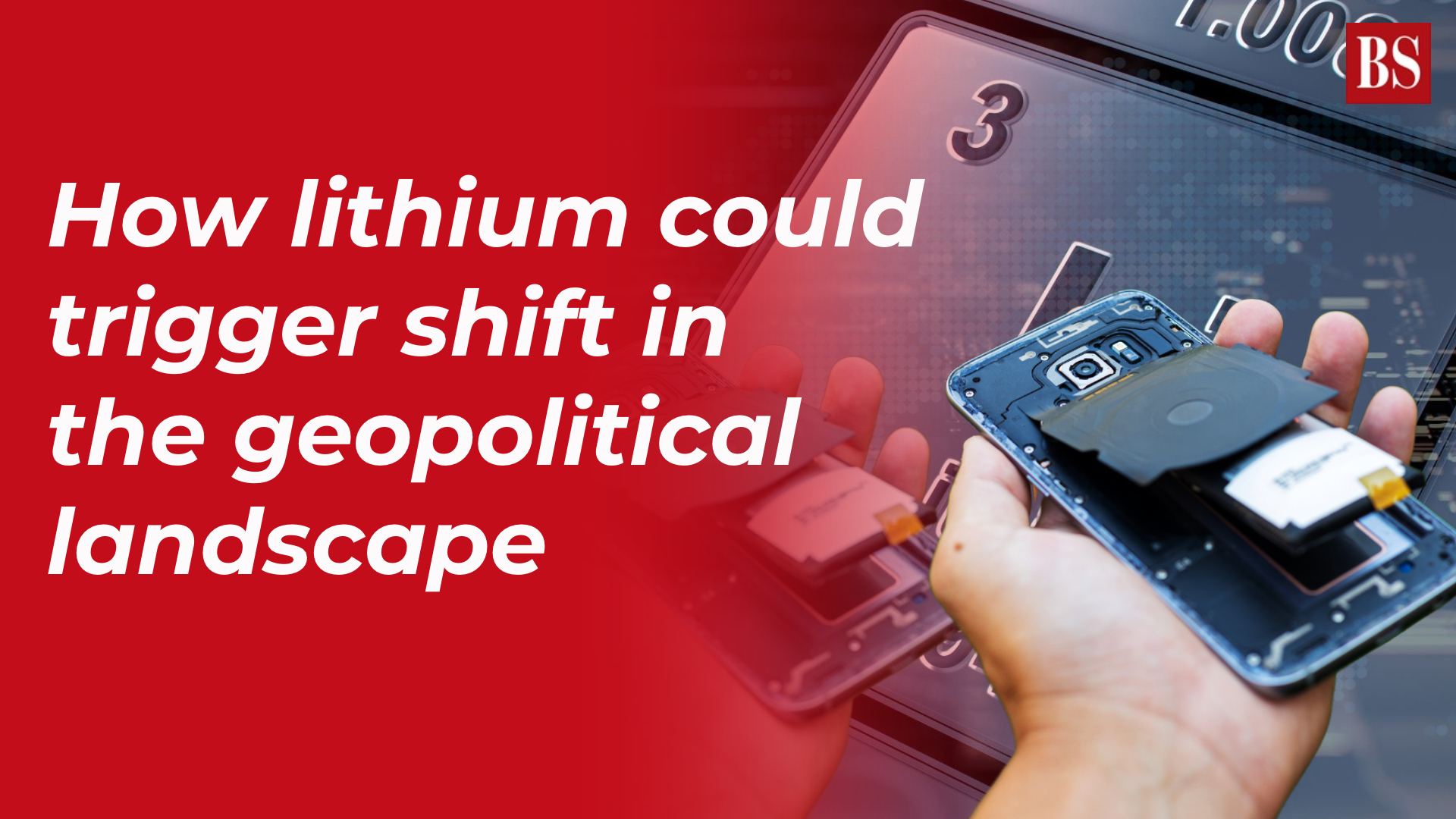 Lithium the new oil? How the energy transition could change geopolitical equations