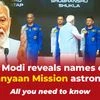 PM Modi reveals names of 4 Gaganyaan Mission astronauts: All you need to know