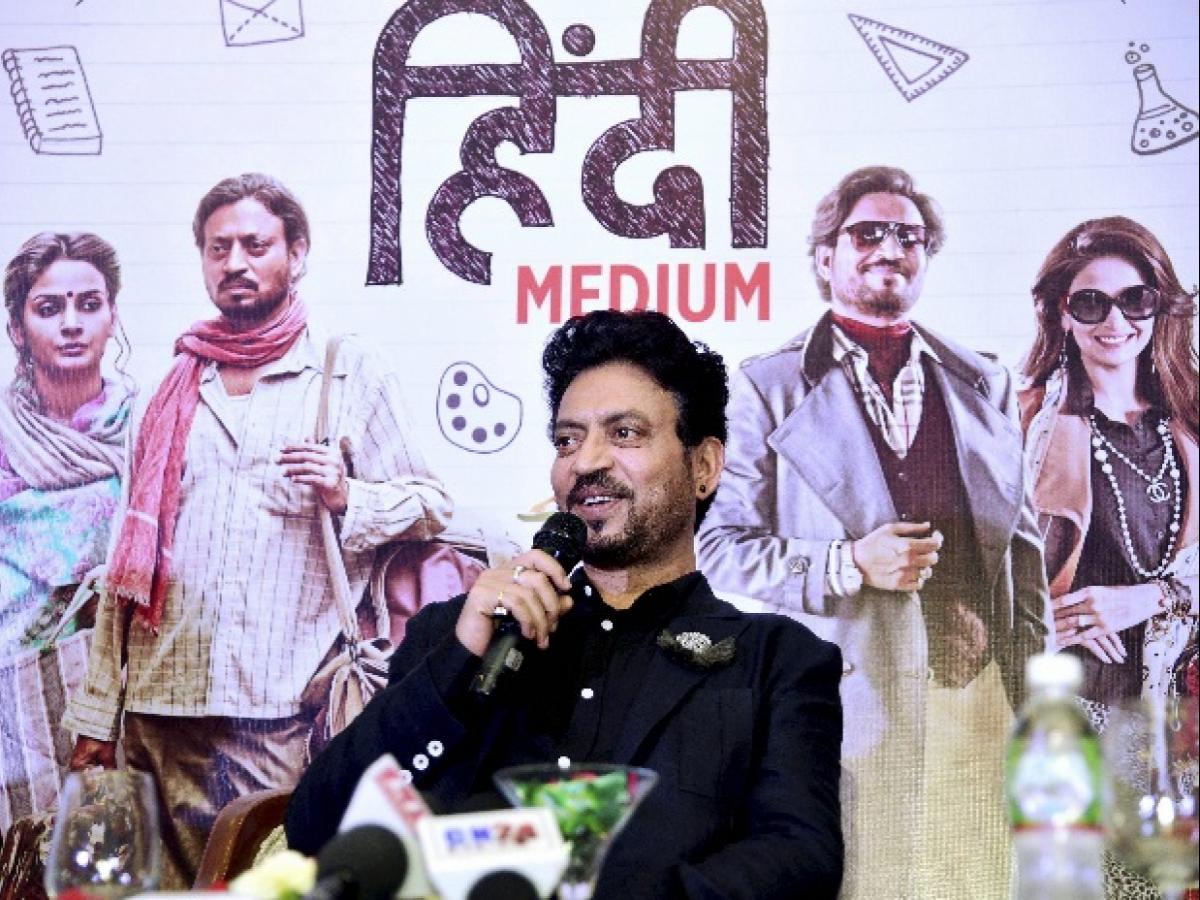 Hindi Medium Review Strong Performances Led By Irfan Match Worthy Script Business Standard News