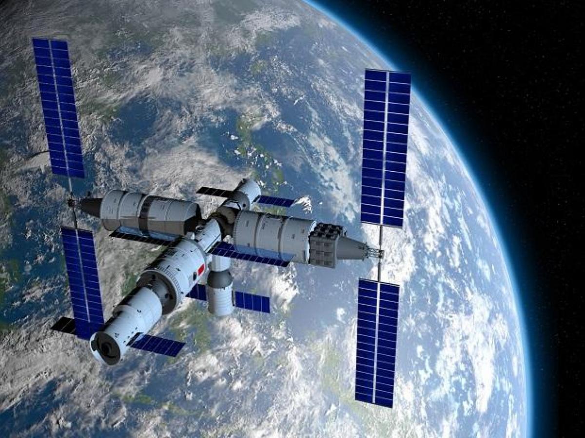 China Space Station How Do The Astronauts Unpack Boxes Cgtn